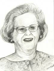 portrait of older woman with glasses