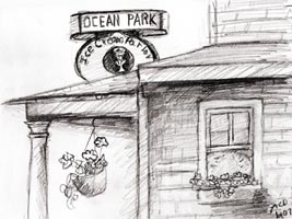 Ocean Park ice cream parlor
