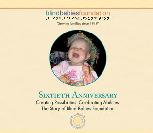 cover for Blind Babies Floundation anniversary book